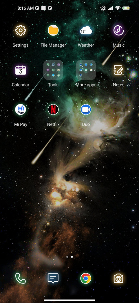 Starry Wormhole screenshot