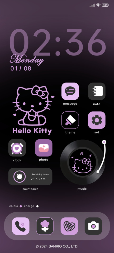 Kitty  big face screenshot