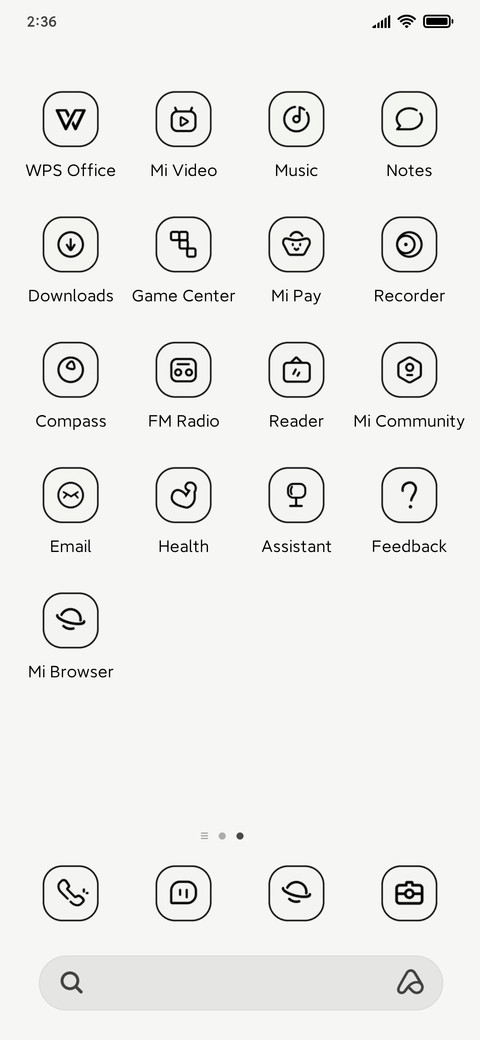 Simple line cat screenshot
