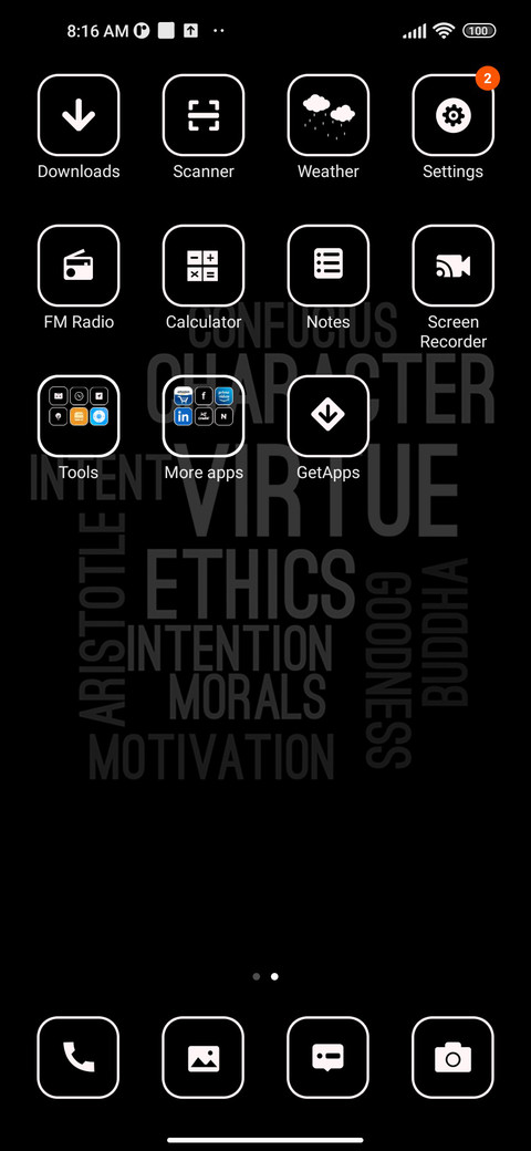 Motivation Lines screenshot
