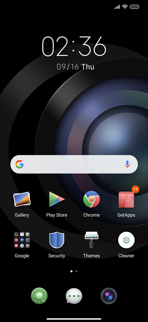 Business lens screenshot