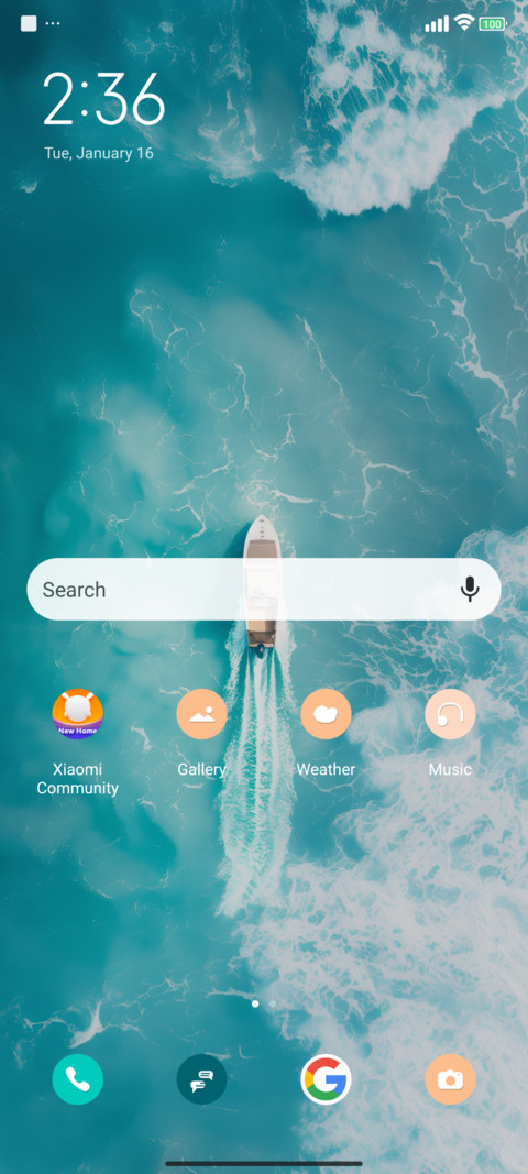 Blue screenshot