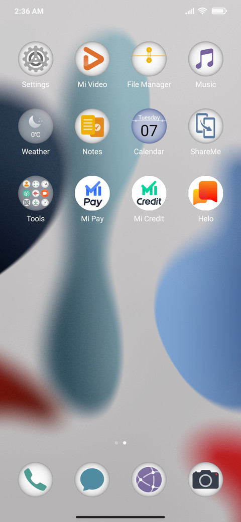 Lite White screenshot
