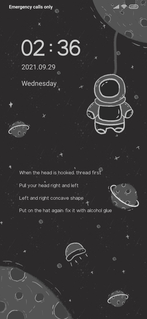 Astronaut dynamics screenshot