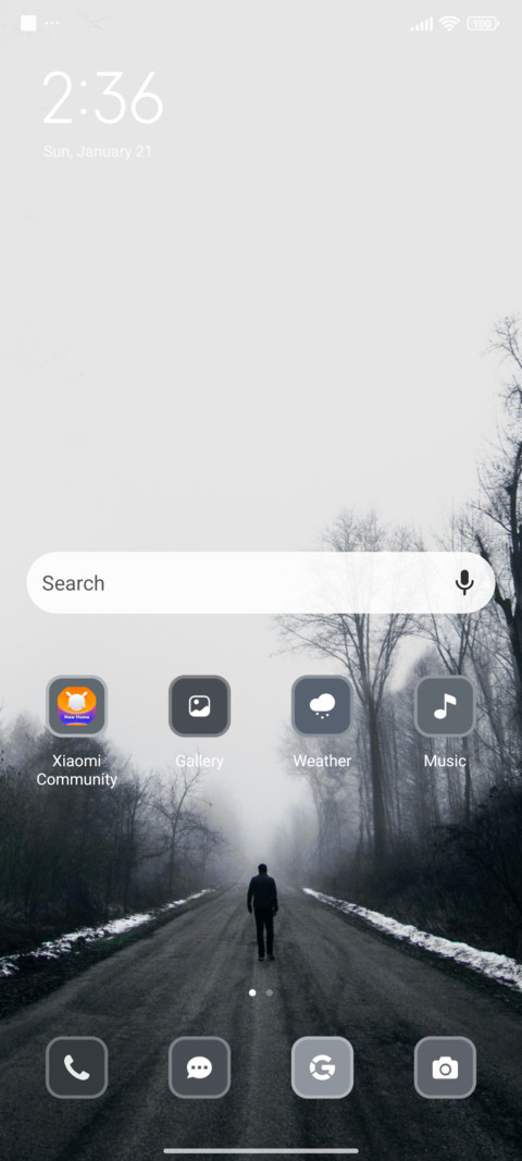 Misty Morning screenshot