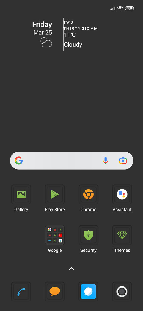 Thin UI Black  Mod  screenshot