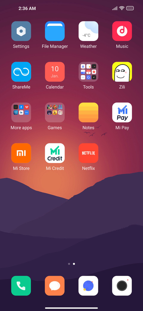 Blaze screenshot