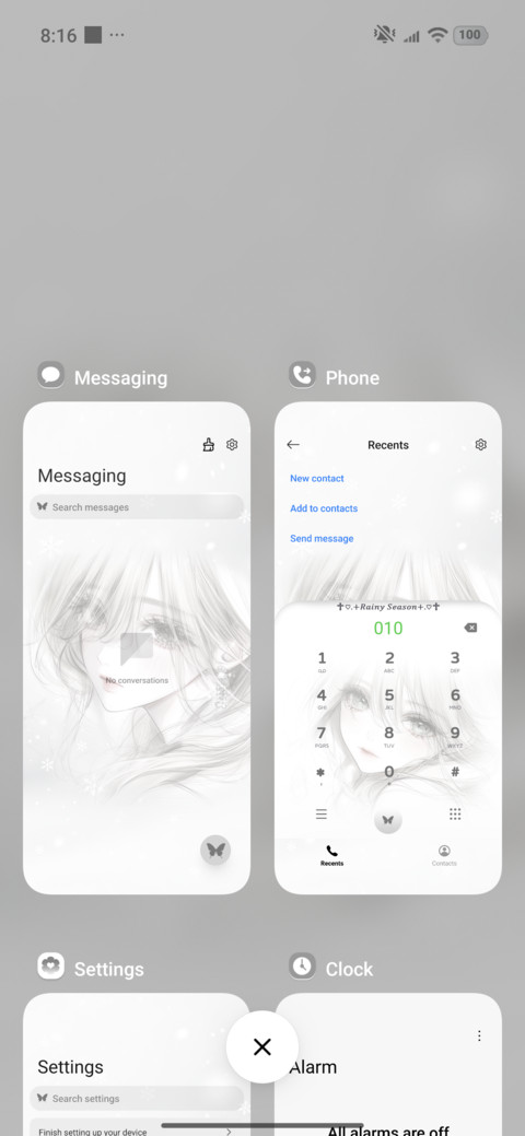 Winter Snow Girl screenshot