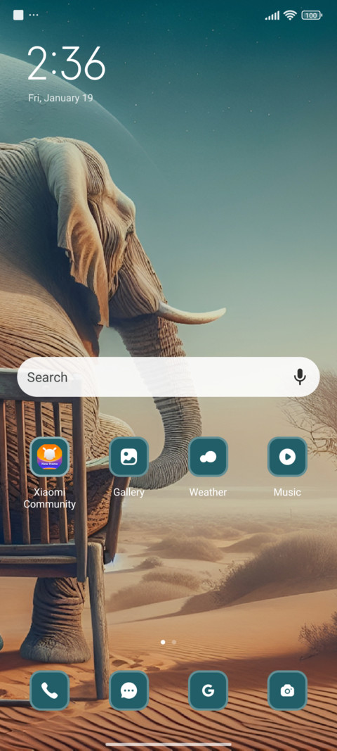 Elephant screenshot