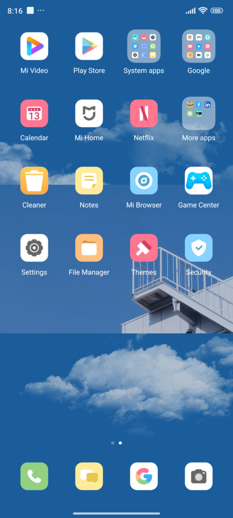 Blue Sky screenshot