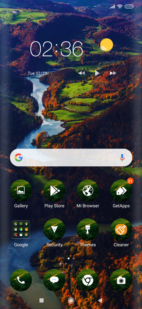 View tri screenshot