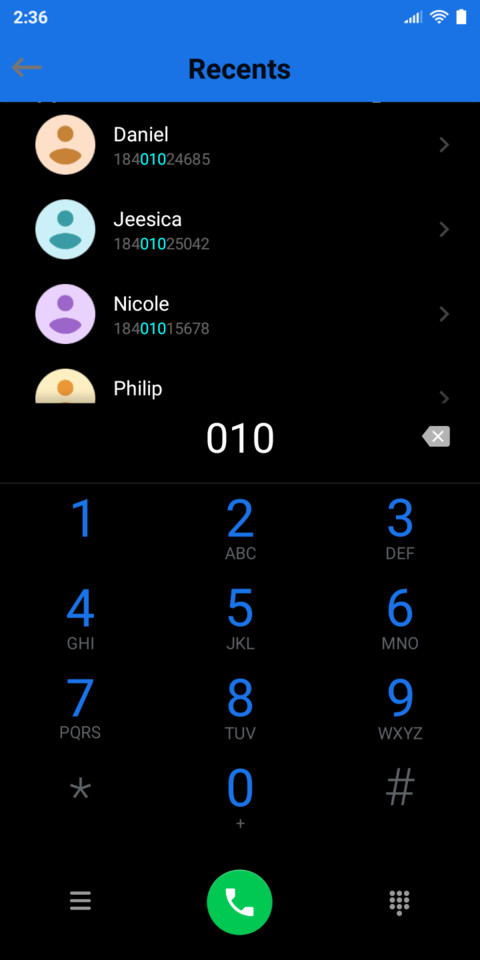 Android 9.0 Pie Dark screenshot