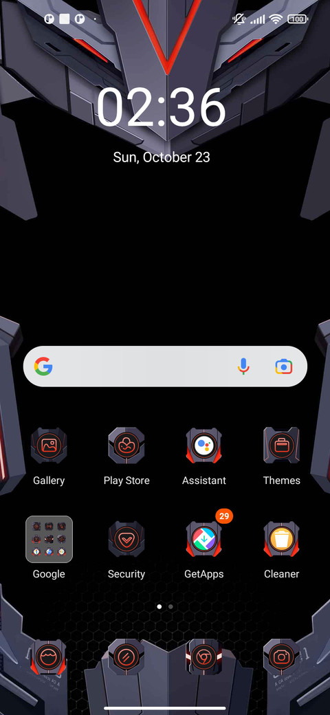 Crimson warning screenshot