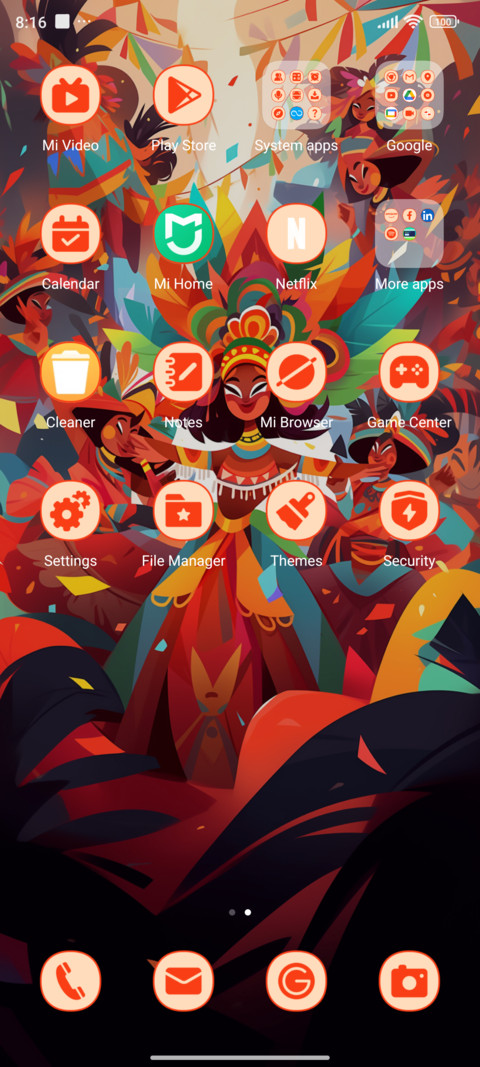 Carnival dance screenshot
