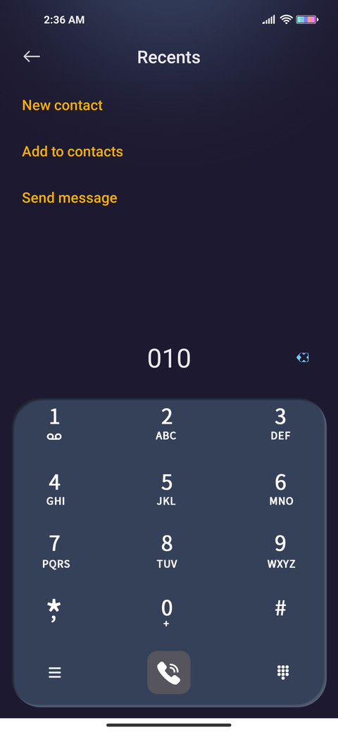 Blue [ON] screenshot