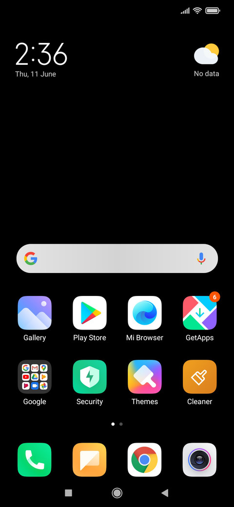 Stock  Black Mode  screenshot
