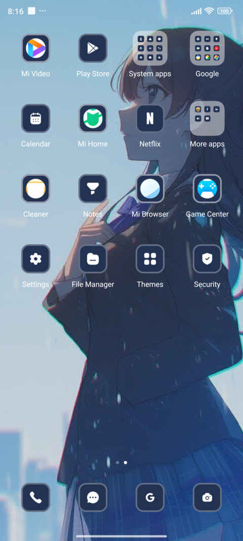 Rainy Anime screenshot