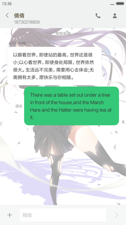 二次元萝莉④【飘花落雨流星坠+重力特效+自由桌面】 screenshot