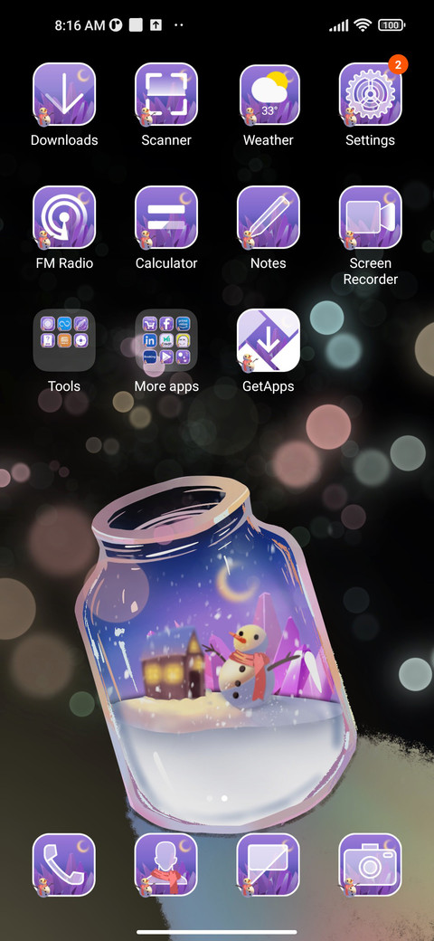 Dream in bottle screenshot