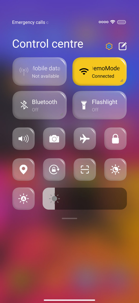 Amoled Ui screenshot