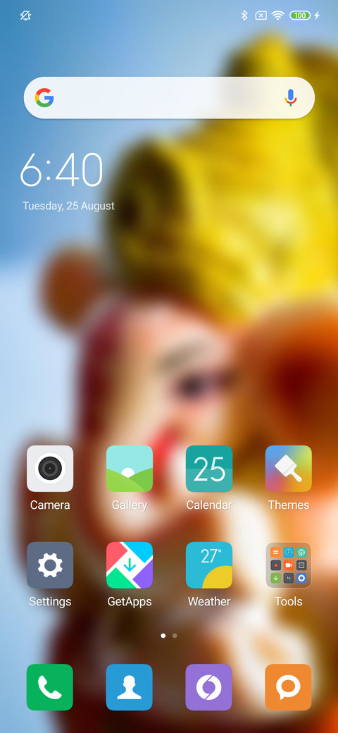 Official MIUI Theme_76 screenshot