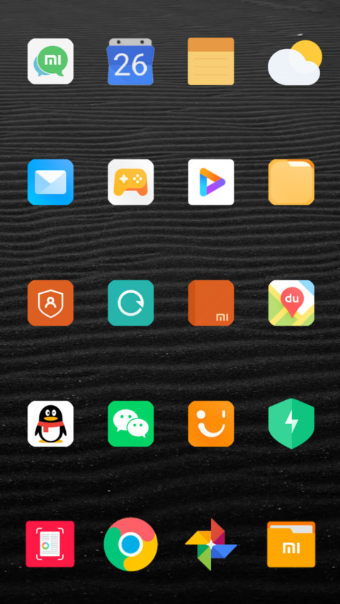 OxygenOS dark screenshot