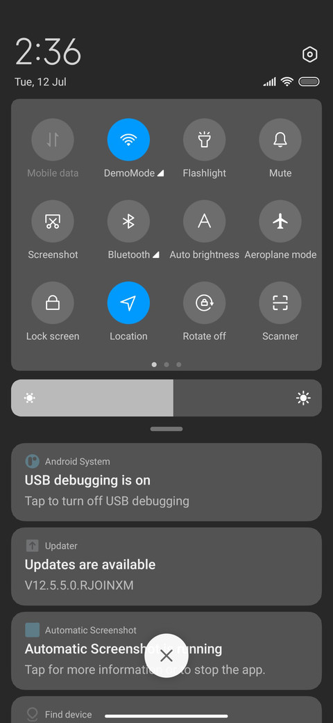 black and flower screenshot