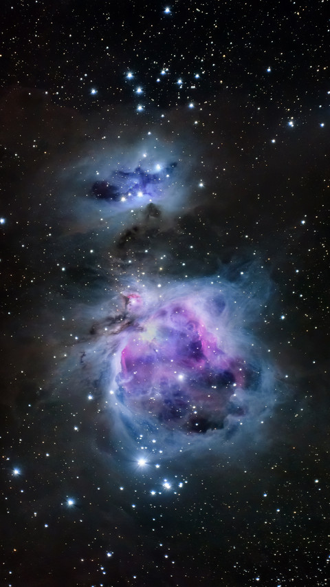 Nebulae in the universe screenshot