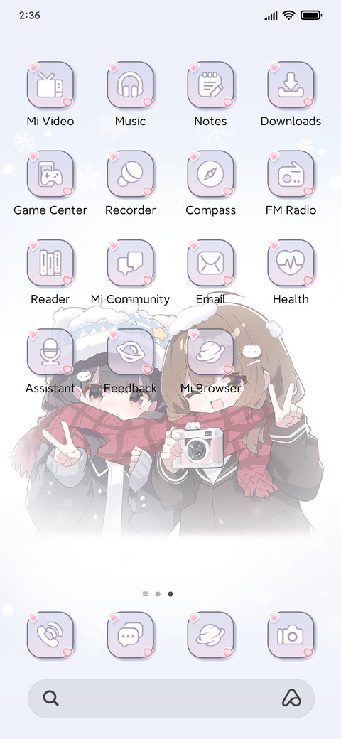 Winter photo screenshot