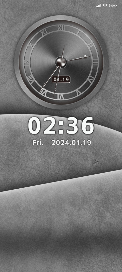 Leather and Clock screenshot