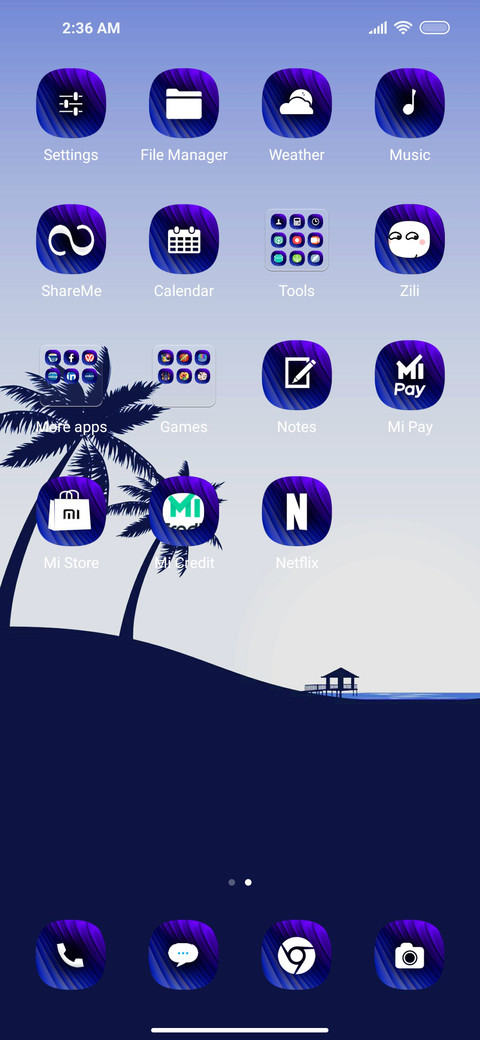 Minimalist nx screenshot