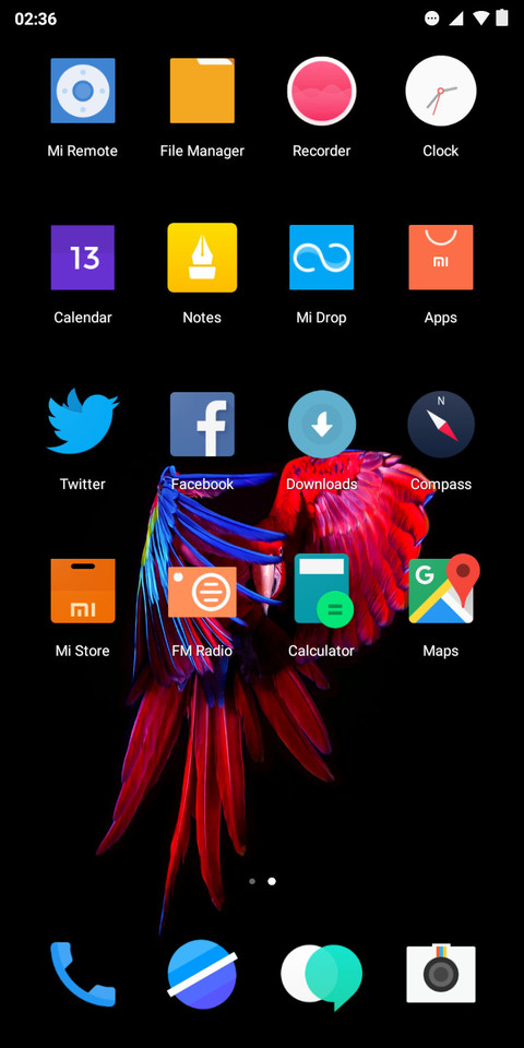 Oxygen OS screenshot