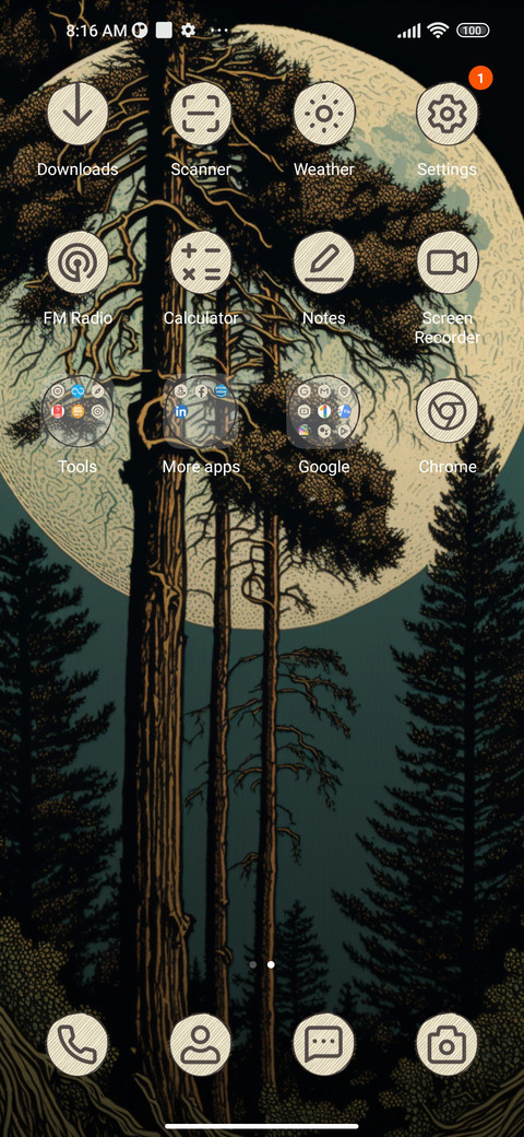 Tree screenshot