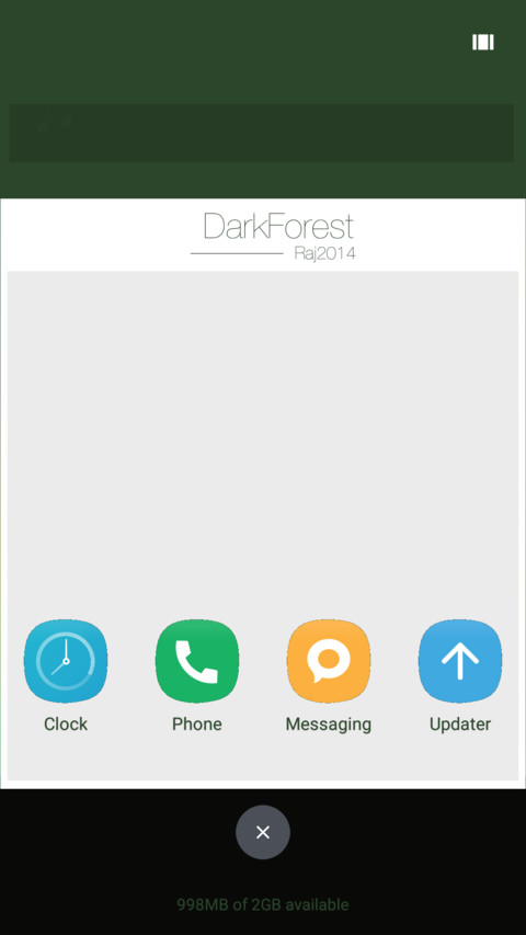 iOS DarkForest screenshot