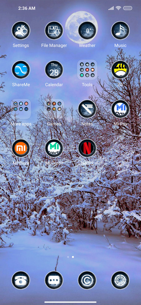 Winter Night screenshot