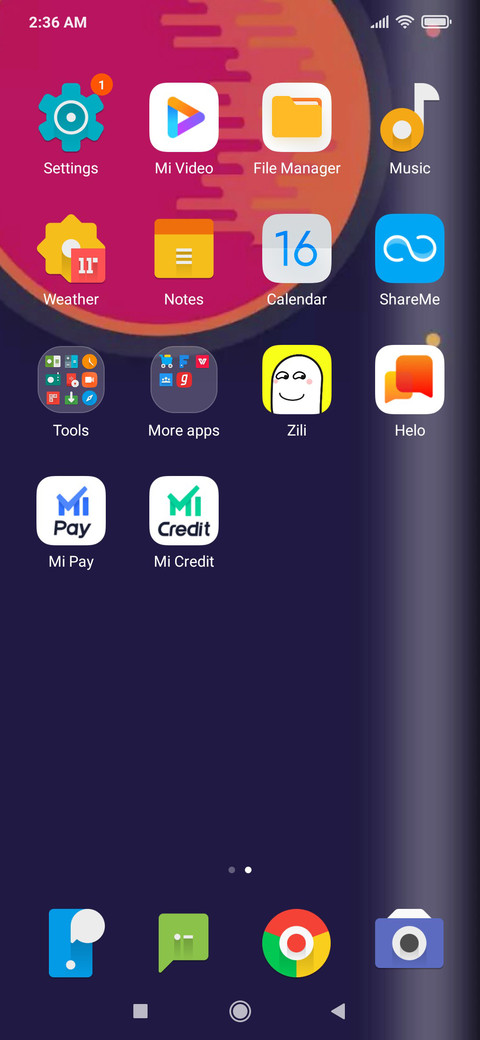 MiniMal screenshot