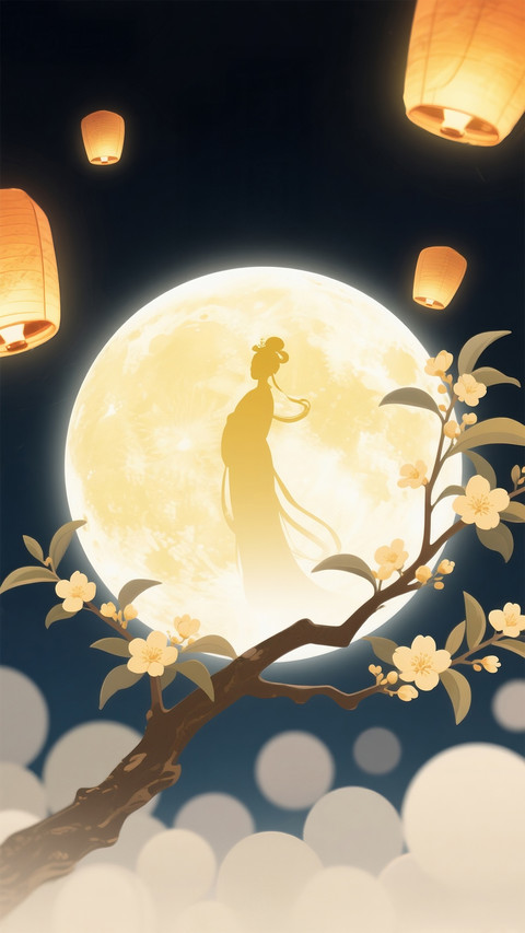 中秋节-锐景创意 screenshot