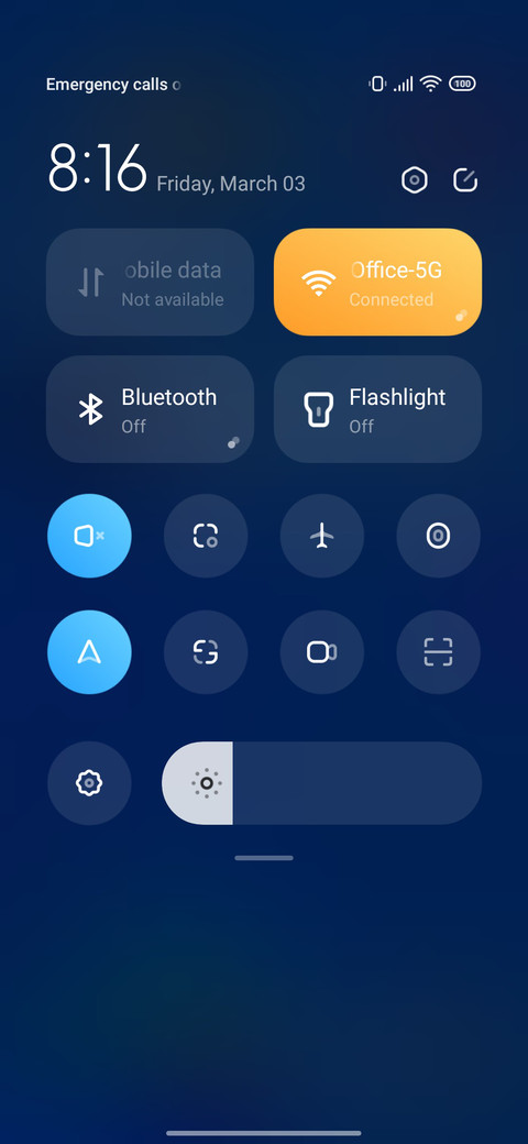 Spectrum UI V13 screenshot