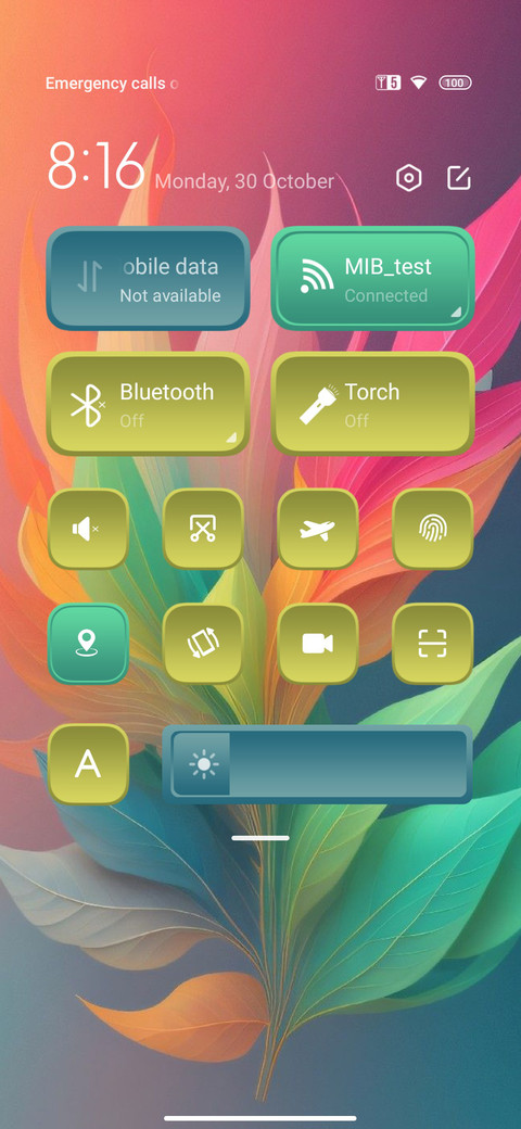 CoLorfuL Leaves screenshot