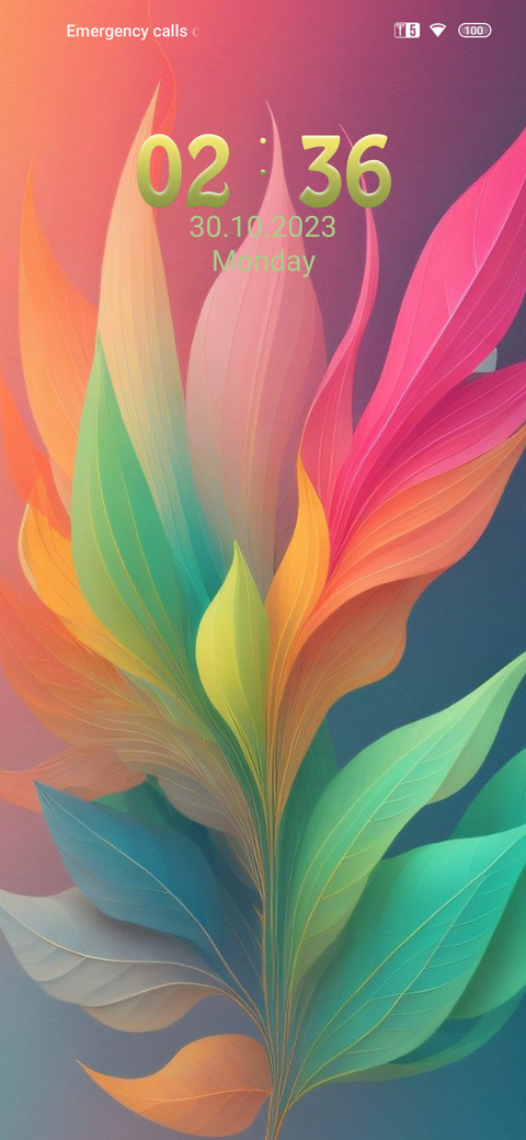 CoLorfuL Leaves screenshot