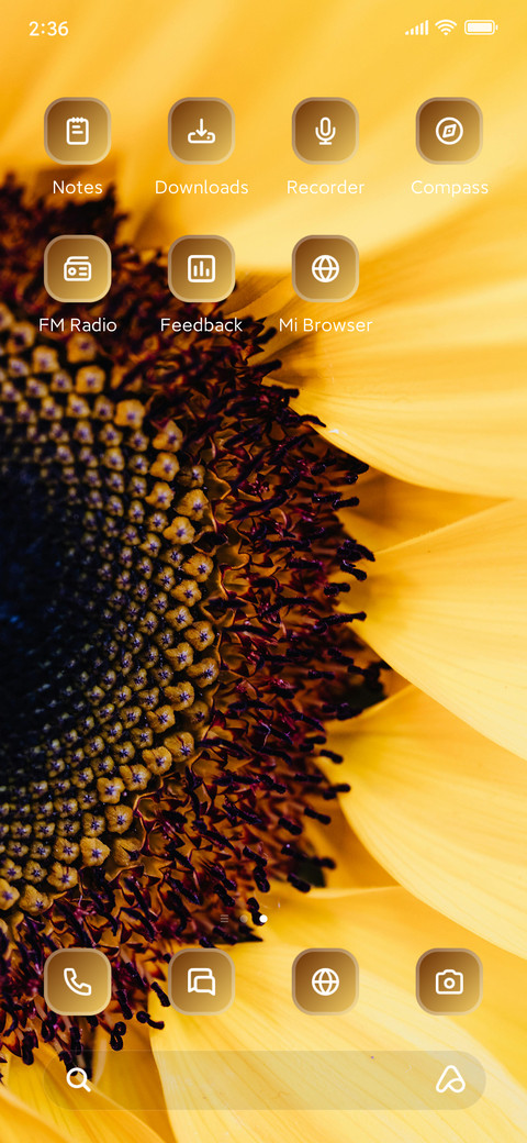 Sunflower screenshot