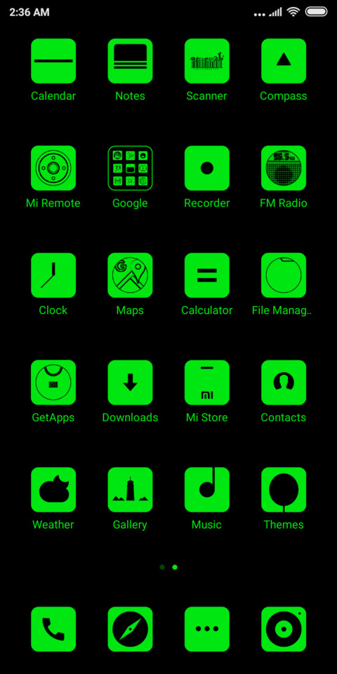 GREEN screenshot