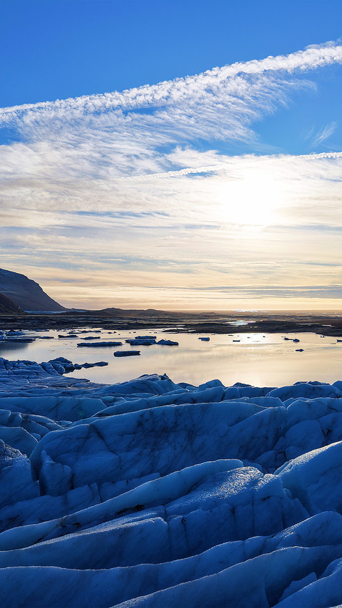 The dawn of the glacier screenshot