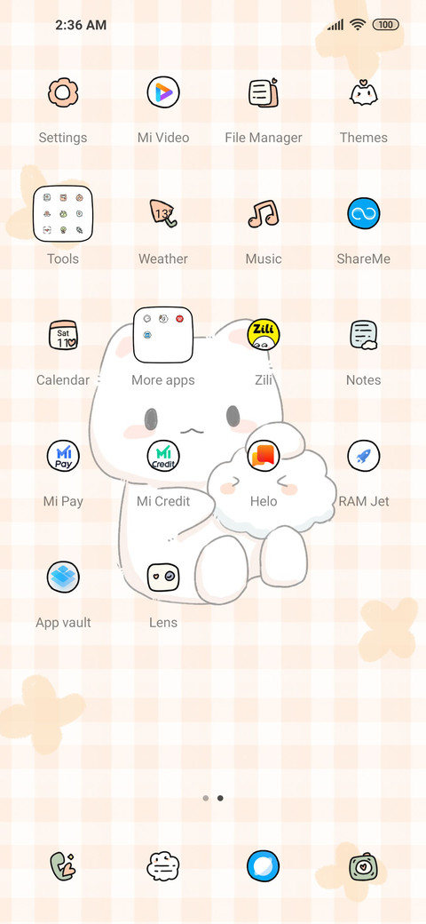 Embrace a cloud screenshot