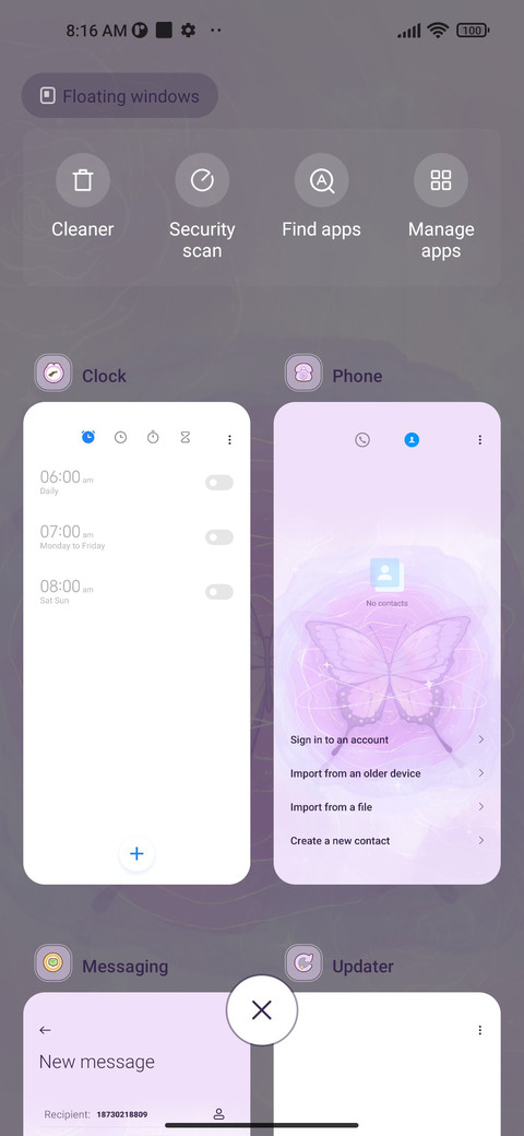 Dream butterfly screenshot