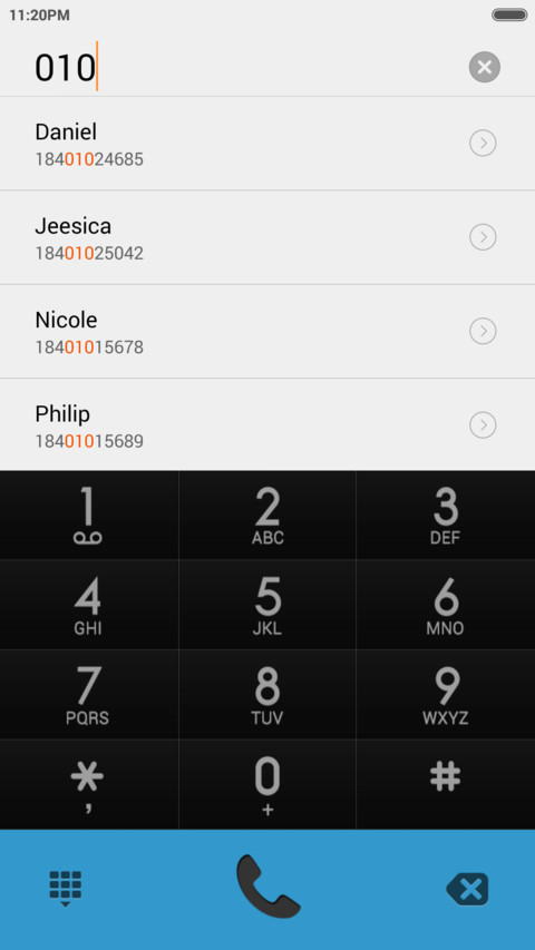  IN XiOS screenshot