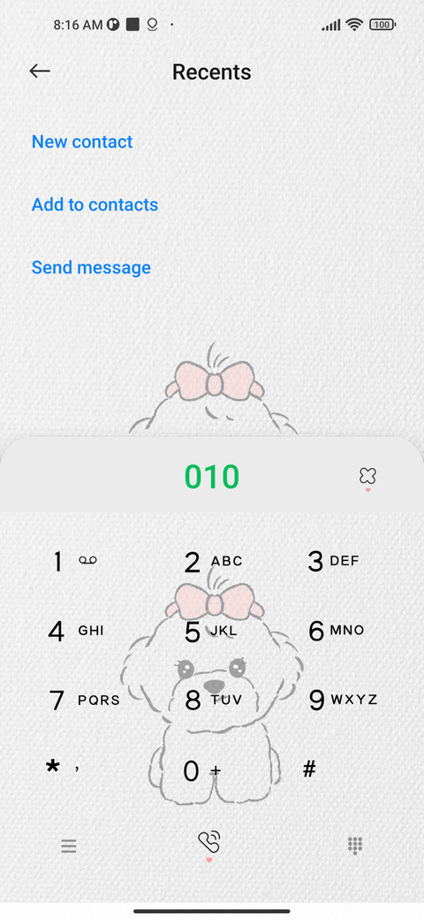 Puppy eats screenshot