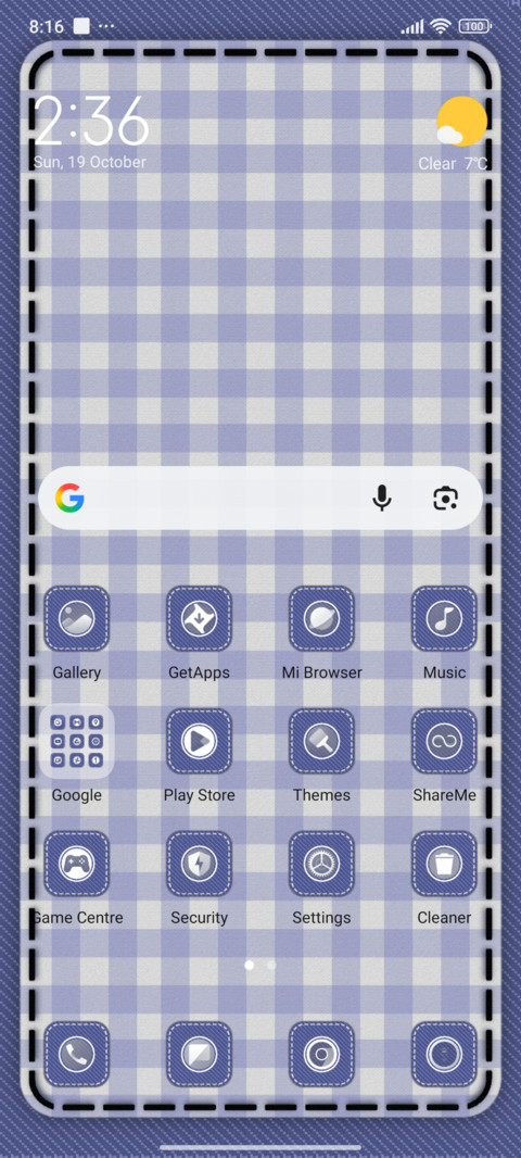 GINGHAM PATTERN screenshot
