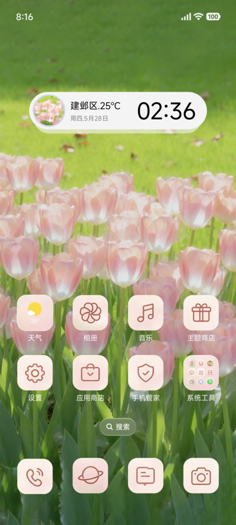 护眼ins郁金香 screenshot