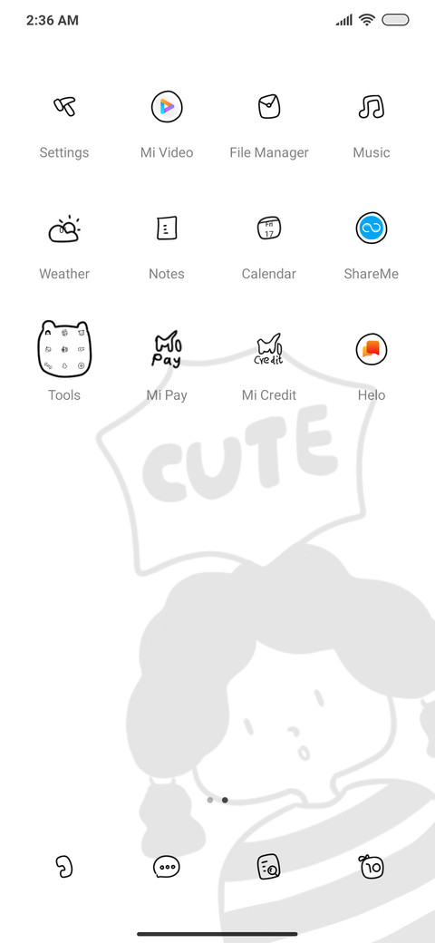 Simple comic style screenshot